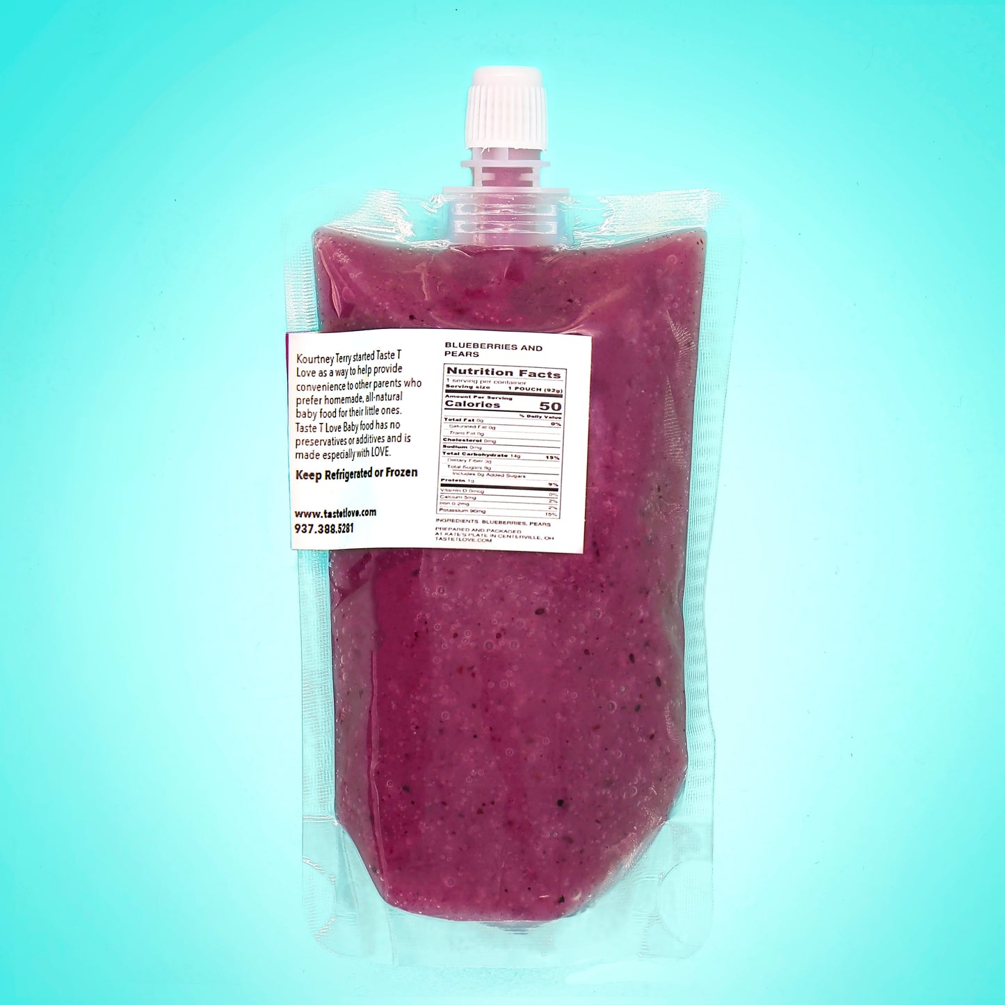 BLUEBERRY PEAR SQUEEZE POUCH