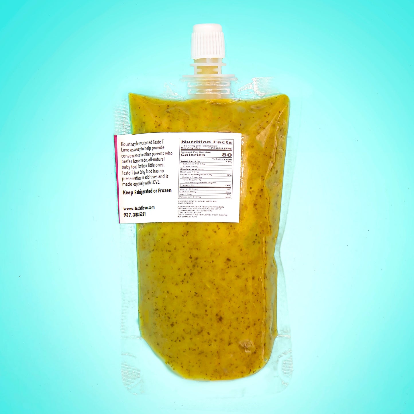 Apple, Avocado and Kale Squeeze Pouch